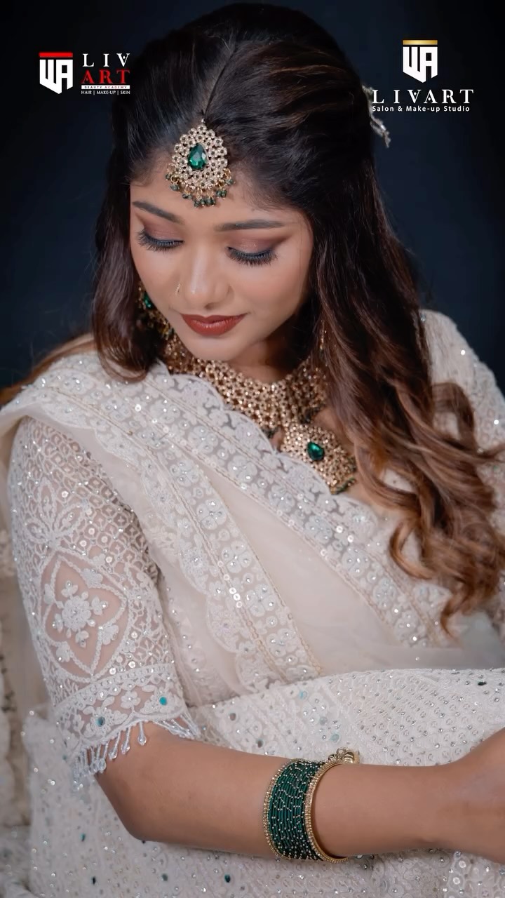 Haute Couture Muslim Nikah Bride Artistry by Stephy Sebastian